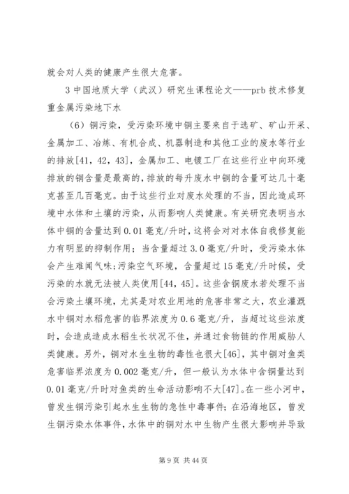 地下水污染与防治报告 (2).docx