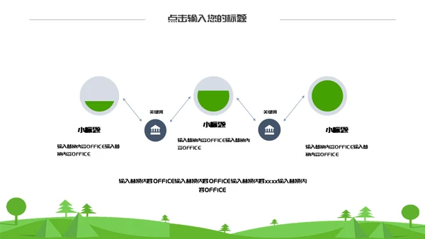 保护绿地球世界环境日碳中和通用PPT母版