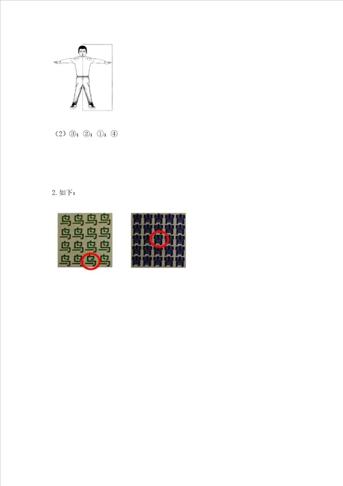 教科版科学二年级下册第2单元我们自己测试卷实验班
