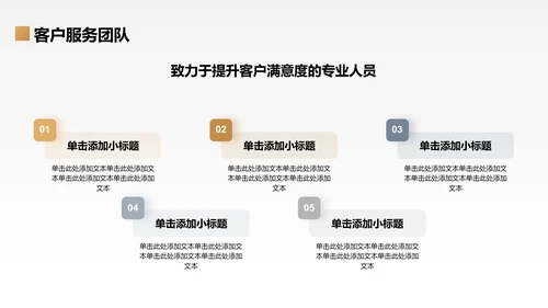 橙色黑金风公司介绍PPT模板