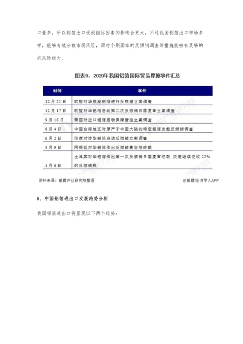 中国铝箔行业进出口现状、区域市场及发展趋势分析-未来出口规模将持续增长.docx