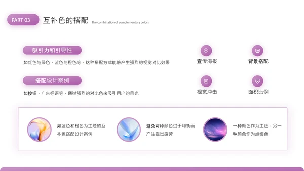 紫色商务风美术课件PPT