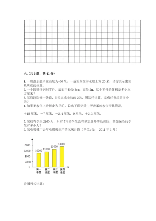 人教版六年级数学小升初试卷含完整答案【全优】.docx