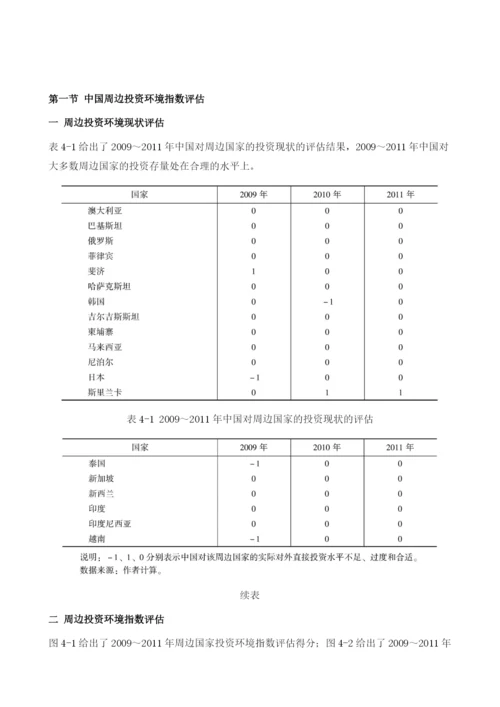 中国周边投资环境评估与预测.docx