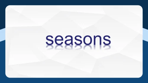 Unit 2 My favourite season单元复习 课件(共53张PPT)