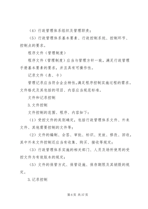 企业行政管理知识2.docx