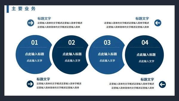 简约商务风企业简介公司介绍PPT模板