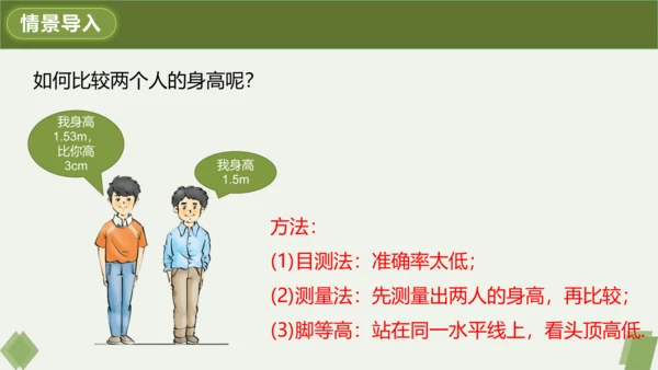 4.2.2 线段长短的运算与比较 课件（共24张PPT）