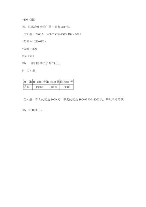 最新苏教版小升初数学模拟试卷附参考答案【综合题】.docx