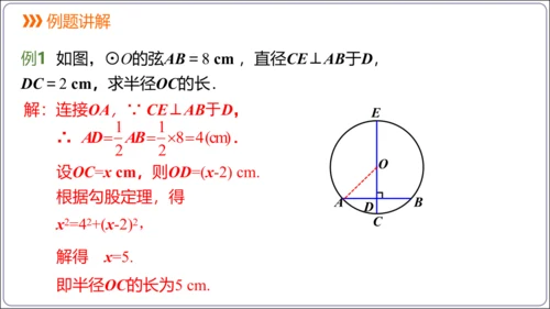 24.1.2 垂直于弦的直径【人教九上数学精简课堂课件】(共22张PPT)