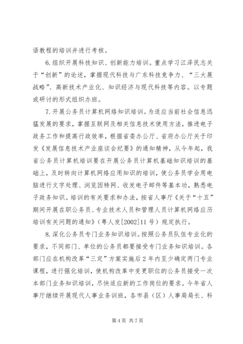 省公务员培训计划 (2).docx