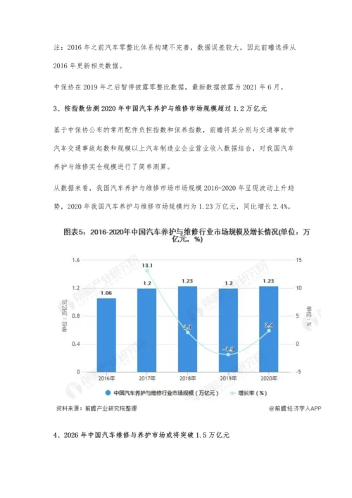 中国汽车维修与养护行业市场规模及发展前景分析-未来市场规模或将持续实现增长.docx