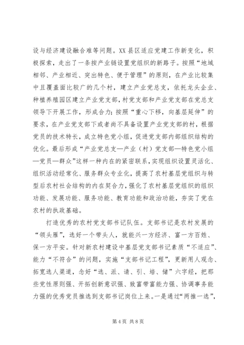 改革创新能推进农村基层党组织建设.docx
