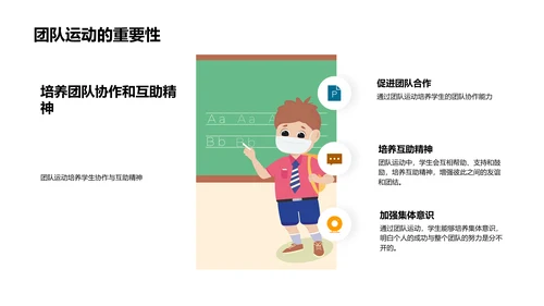 学校体育活动解析PPT模板