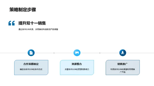 数码市场双十一策略