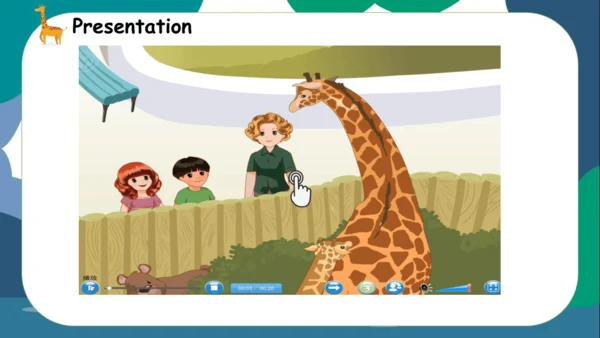 Unit3 At the zoo A let's talk 课件(共24张PPT)