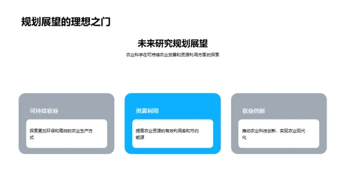 农业科学探索之旅