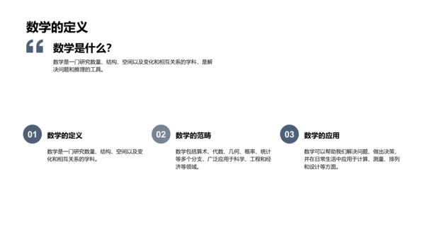 旅行中的数学秘密PPT模板