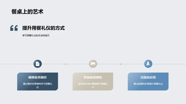 金融高管的餐桌礼仪