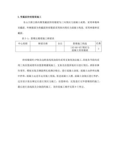 变截面连续箱梁综合施工专题方案.docx