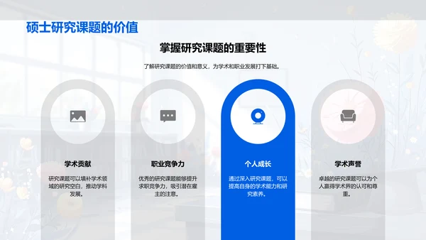 硕士课题策略讲座PPT模板