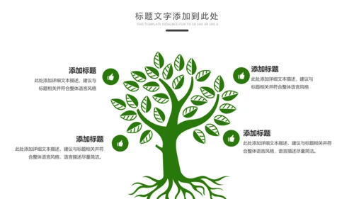 绿色低碳环保生态文明环境保护PPT模板
