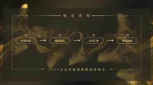 大气精美年度庆典颁奖典礼通用PPT模板