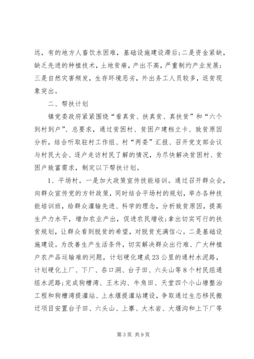 精准扶贫工作计划范文 (2).docx