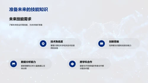 前沿科技教学课件PPT模板