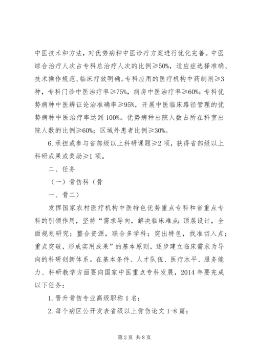 重点专科建设实施方案 (4).docx