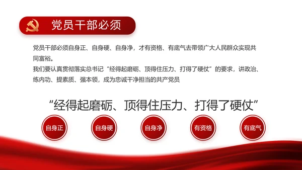 红色党建党支部工作总结汇报计划PPT党课
