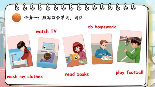 Unit 2 My week 复习课件（词组+句型+语音+语法+写作指导）