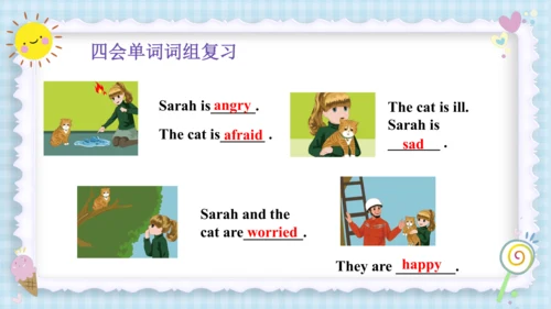 Unit 6 How do you feel？（复习课件）-2023-2024学年六年级英语上册期末
