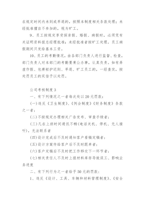 公司考核制度范本.docx