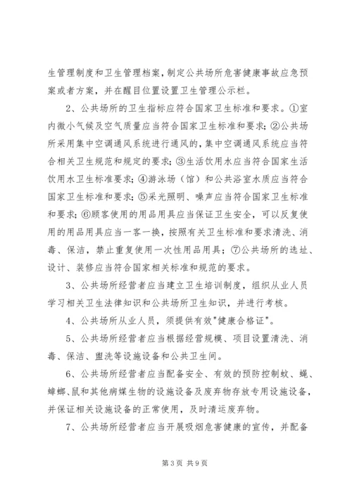 公共场所卫生许可需要提交的材料 (2).docx