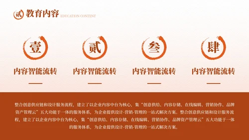 红色古代文学诗词欣赏PPT模板