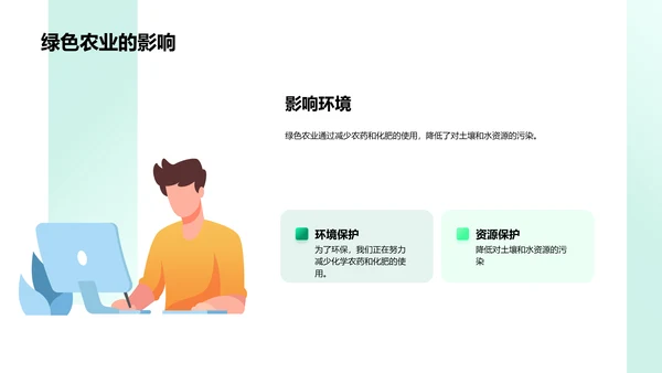 绿色农业投资分析PPT模板