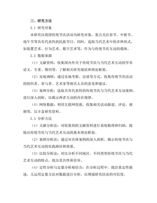 传统节庆与当代艺术的互动
