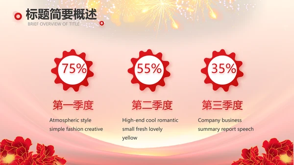 红色喜庆社区文艺晚会活动策划动态PPT