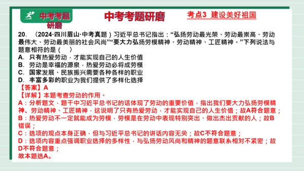 八上道法第四单元维护国家利益复习课件2024