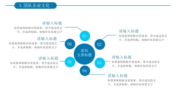 简约风企业架构团队成员介绍通用PPT模板