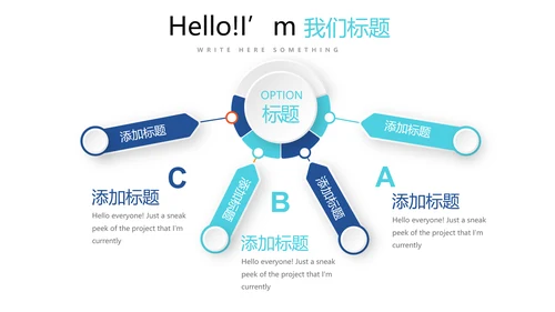 蓝色简约医药医疗报告动态PPT