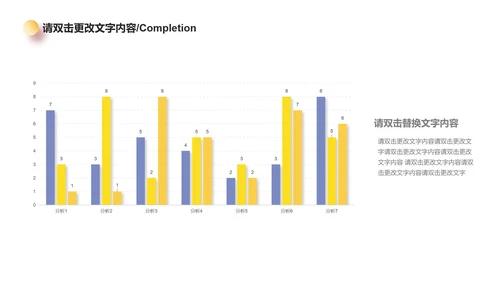 黄色简约风毕业答辩PPT模板