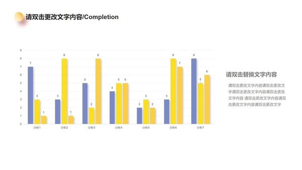 黄色简约风毕业答辩PPT模板