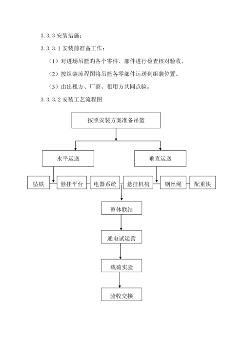 电动吊篮安拆综合施工专题方案.docx