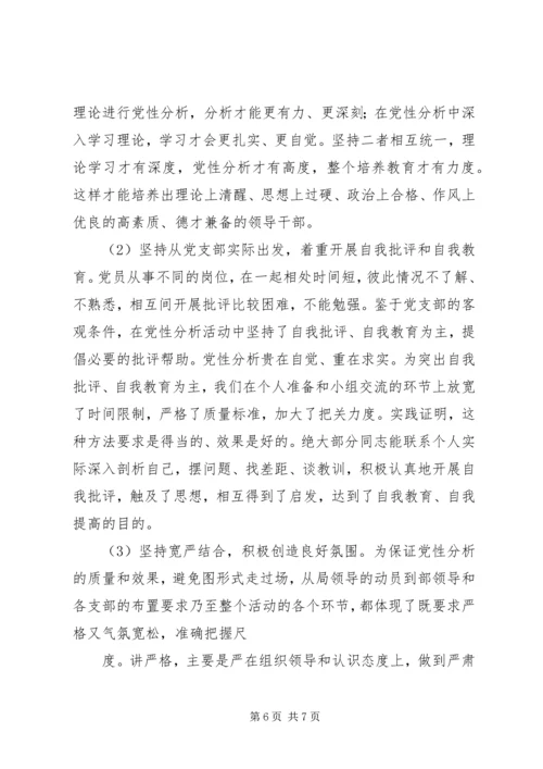 通过党员学习党性材料分析.docx