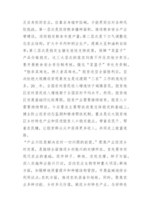 乡村振兴战略三农问题论文.docx