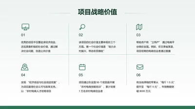 扁平风纯文字PPT列表