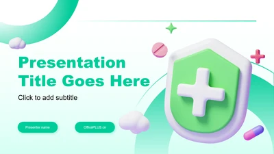 绿色渐变医疗科普通用PPT主题