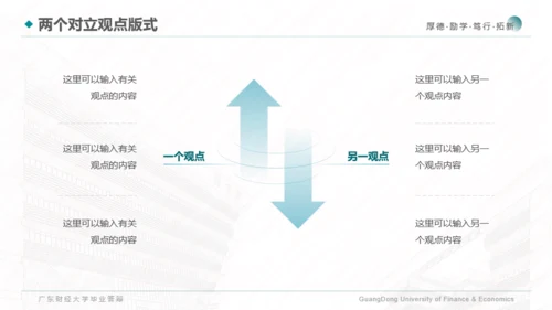 广东财经大学-陈伟佳-答辩通用PPT模板